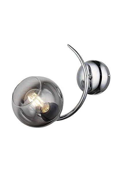 Hedra Tekli Krom Aplik 1XE27 modelleri