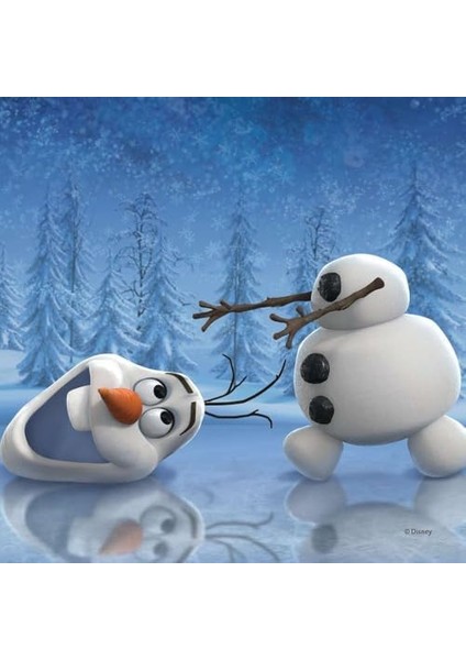 92642 Frozen Kış Macerası 3'lü 49 Parça Yapboz modelleri