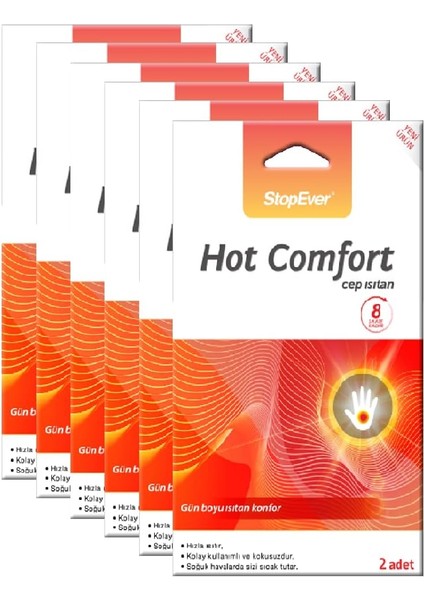 Hot Comfort El Isıtan 6x2