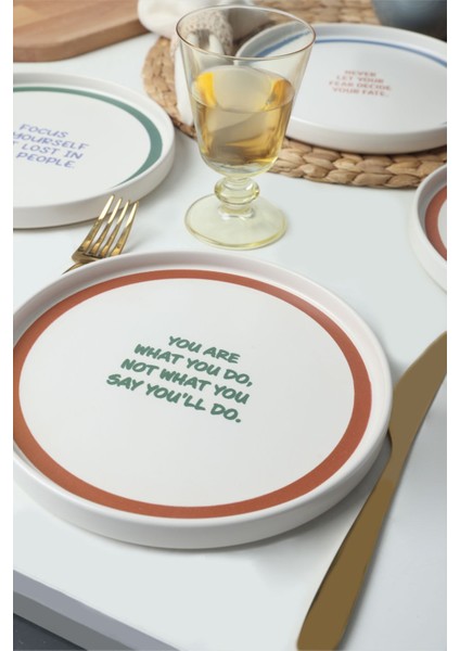 Motto Stackable Pasta Tabağı 21 cm 4 Adet 22645-22731-35-36 fırsatları