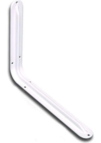 Raf Altı Raf Ayağı Konsol L Demir Beyaz 26,5 * 33,5 cm