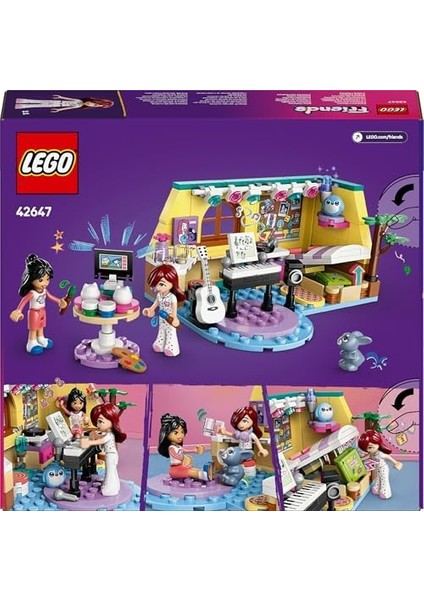 Friends Paisley Nin Odası 42647-6 Yaş ve Üzeri Kız ve Erkek Çocukları Için Mini Bebek Içeren Yaratıcı Oyuncak Yapım Seti, Doğum Günü Hediyesi (199 Parça) modelleri