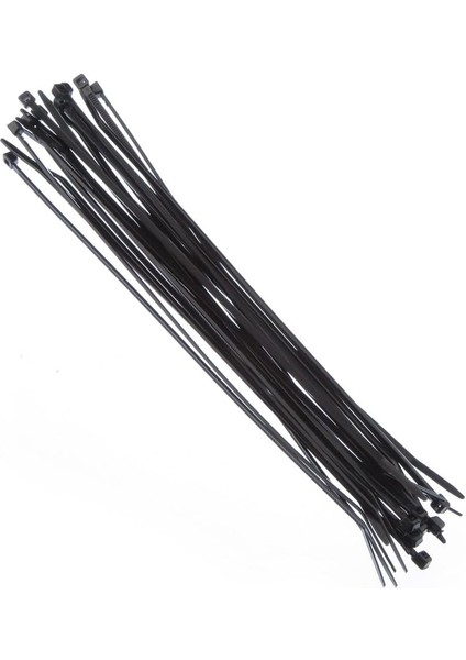 523710 Kablo Bağı 20 Adet, Siyah, 200X2.5MM