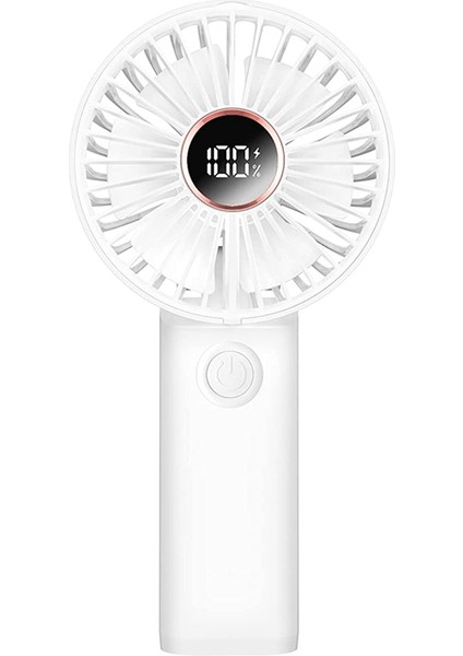 Taşınabilir Fan El Fanı, Boyun Fanı, Sessiz, USB Şarjlı Mobil Pil Fonksiyonu, Taşımaya Uygun (Yurt Dışından)