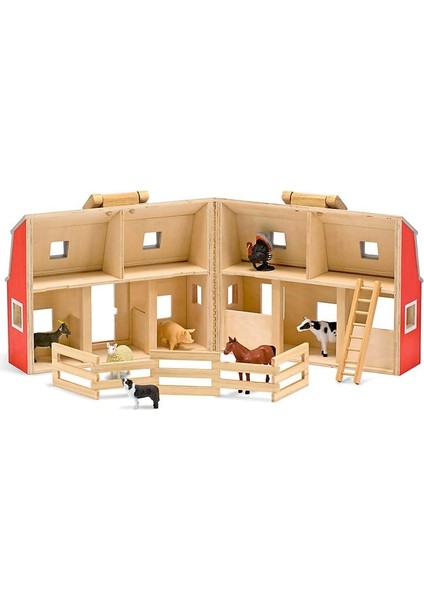 & Doug Ahşap Taşınabilir Çiftlik modelleri