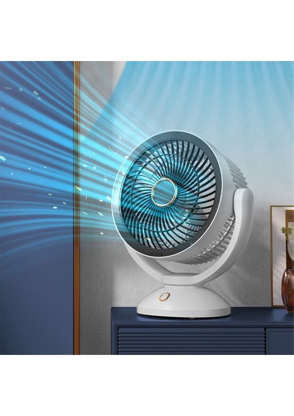 USB Hava Sirkülasyonu Elektrikli Fan Şarj Edilmeyen Masa Masaüstü Taşınabilir Duvara Monte Işık ile 360 Derece Dönme (Yurt Dışından) indirimleri