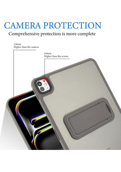 Apple iPad 11. Nesil (A16) 11 Inc Yatay Stand Olabilen Antishock Köşe ve Kamera Korumalı Arka Yüzeyi Mat Threxi Kılıf indirimleri