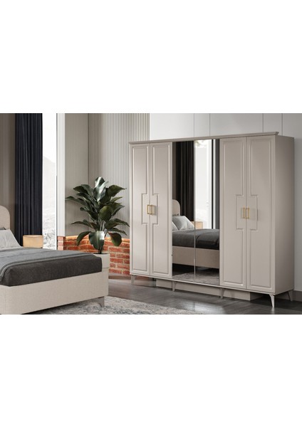 Alden Beige Yatak Odası Takımı modelleri