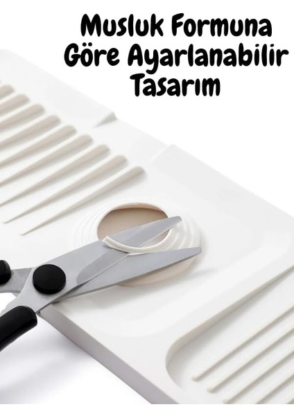 Su Tutucu Musluk Matı Mutfak Banyo Için Koruyucu Musluk Lavabo Bulaşık Süngeri Matı - Gri fiyatları