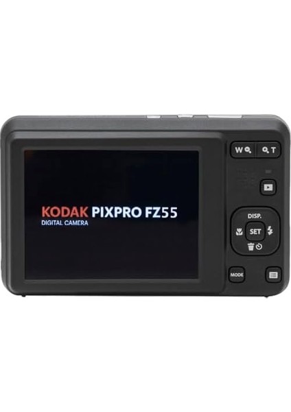 Friendly Zoom FZ55/5X Yakınlaştırma Dijital Fotoğraf Makinesi-Siyah