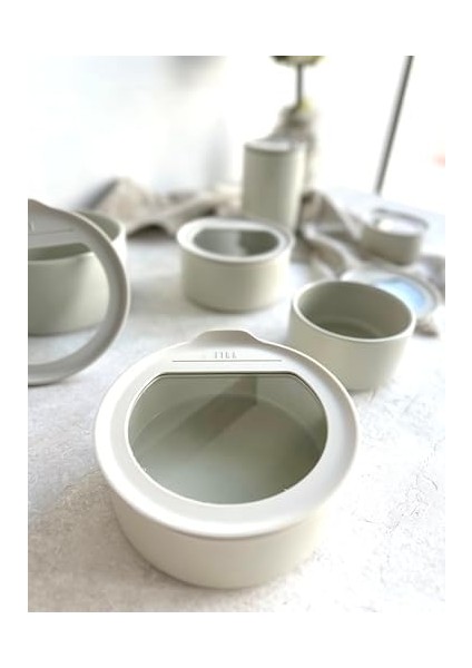 Fika One Seramik Saklama Kabı Buz Beyaz 420 ml D- D-NEONE042-01 fiyatları