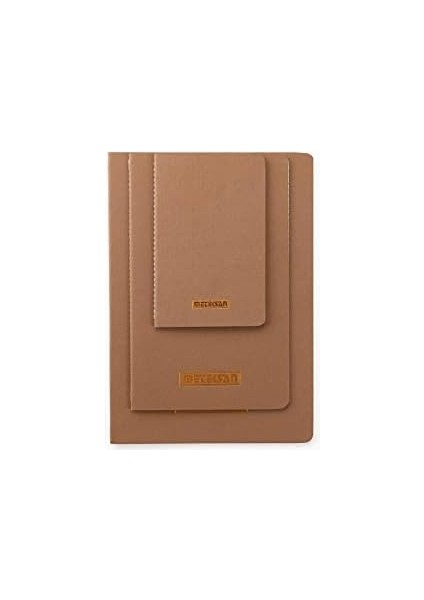 Notes 9X14 cm Karton Kapaklı Iplik Dikişli Defter, 24 Yaprak, Düz, Kahverengi fiyatları