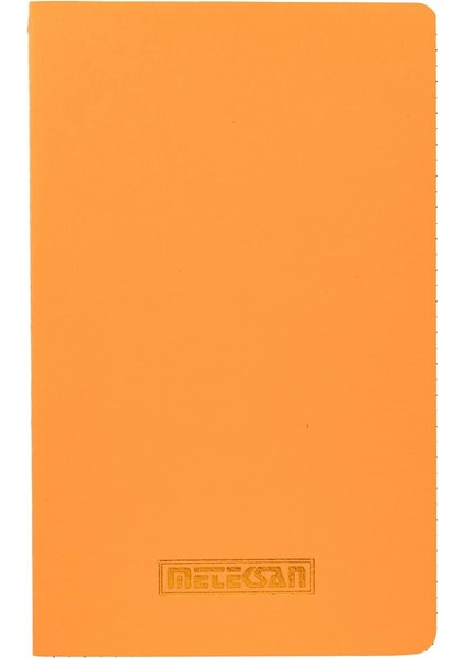 Notes 13X21 cm Karton Kapaklı Iplik Dikişli Defter, 24 Yaprak, Düz, Nar Çiçeği