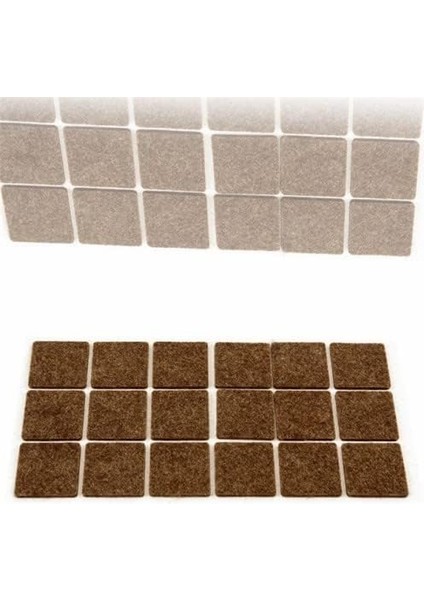 Yapışkanlı Keçe 35 * 35MM 18 Adet