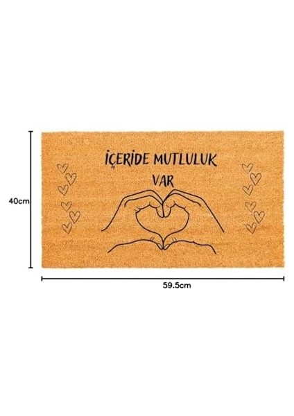 Paspas Kapı Önü, Paspas, Kapı Paspası, Kapı Önü Paspası, Kapı Girişi (60 * 40 cm )