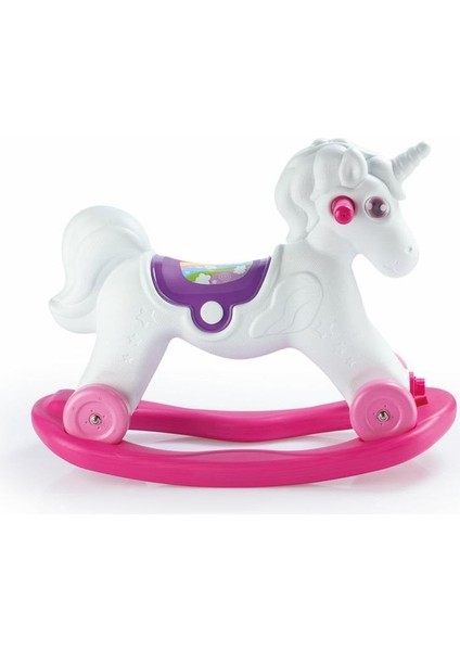 2509 Tekerlekli Unicorn Sallanan At -Dolu