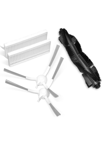 Tp-Link RVA100, Robot Süpürge Değiştirme Kiti, Ana Fırça ×1, Yan Fırça ×2, Hepa Filtre ×2 RV30 Plus, RV30, RV10 Plus, RV10 Için Uygundur