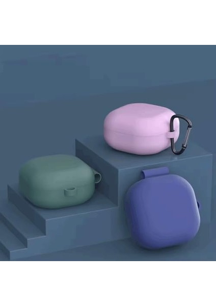 Silikon Koruyucu Kılıf, Galaxy Buds 2 ile Uyumlu (Mint Yeşili) modelleri