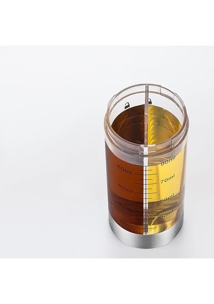 Çift Bölmeli Püskürtmeli Sprey Yağlık ve Sirkelik, 200 ml Kapasite, Paslanmaz Çelik Metal Tasarım fiyatları