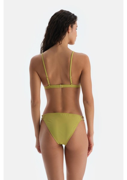 Fıstık Yeşili Düşük Bel Bikini Alt fiyatları