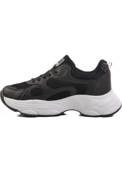 Ayakmod 164 G Siyah-Beyaz Tekstil Kadın Sneaker fiyatları