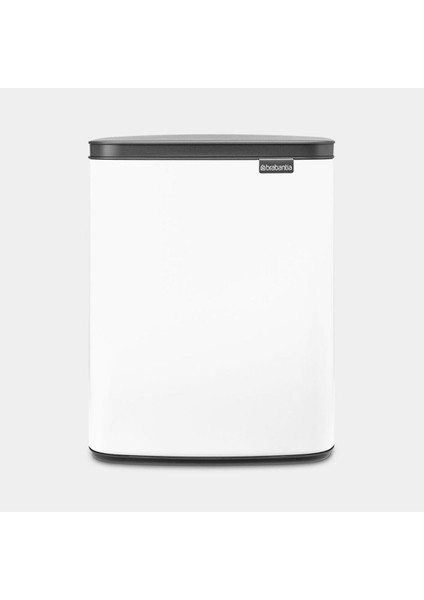 12 Lt Çöp Kutusu Beyaz New Series