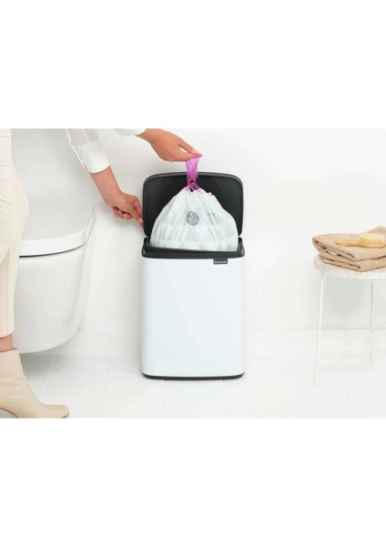 12 Lt Çöp Kutusu Beyaz New Series fiyatları