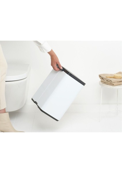 12 Lt Çöp Kutusu Beyaz New Series modelleri