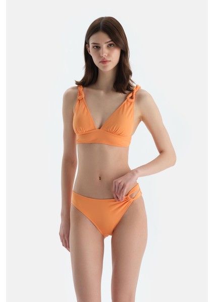 Turuncu Üçgen Küçük Bikini Üst fırsatları