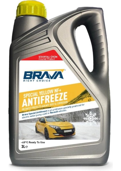 Renault 3 Lt Antifriz Sarı -40°c