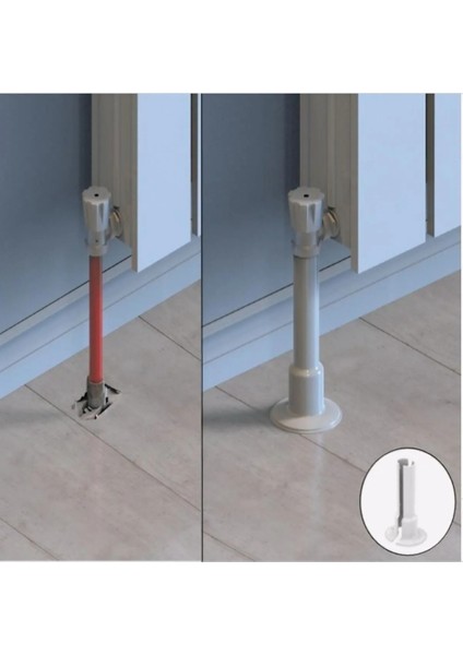 Petek Radyatör Boru Gizleme Ayağı Tekli Petek Aksesuarı 17 cm Beyaz ( 10 Adet )