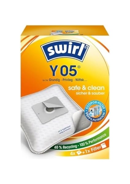 Y05 Ecopor, Elektrikli Süpürge Toz Torbası