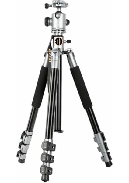 HT-T03 Çok Fonksiyonlu 360 Crossbar Tripod Profesyonel Yatak Dikey Panaromik Başlı Tripod Makro Hassas 160 cm
