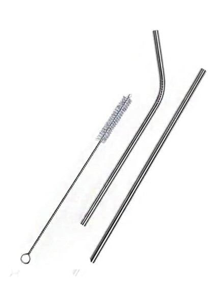 Home 2'li Paslanmaz Çelik Pipet, Temizleme Fırçası, Metal Pipet fiyatları