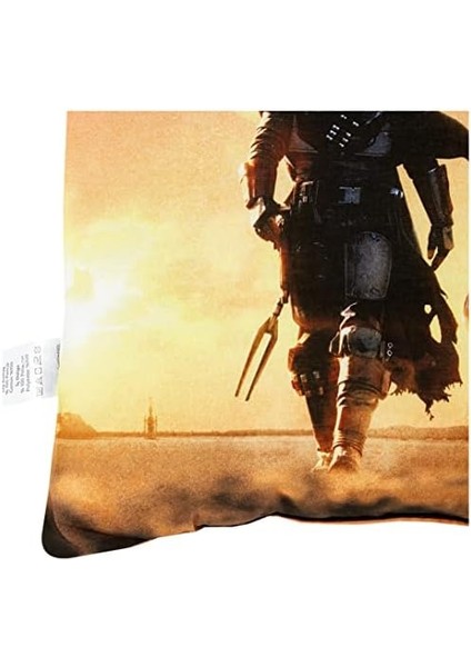 Lisanslı Mandalorian Pamuk 40 x 40 cm Kırlent Baskılı modelleri