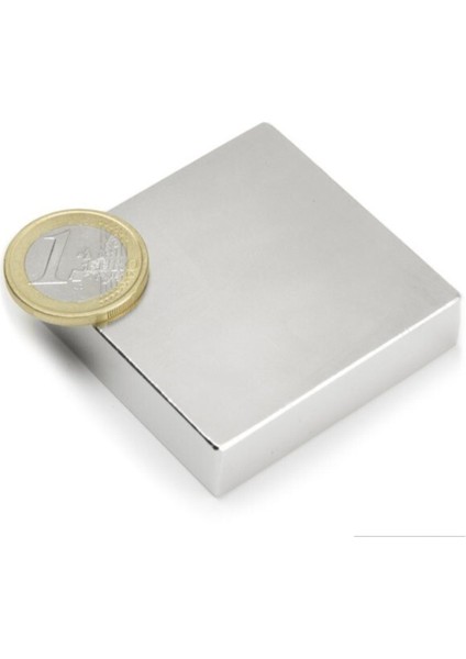 Çok Güçlü Büyük Neodyum Mıknatıs 50MM x 50MM x 10MM