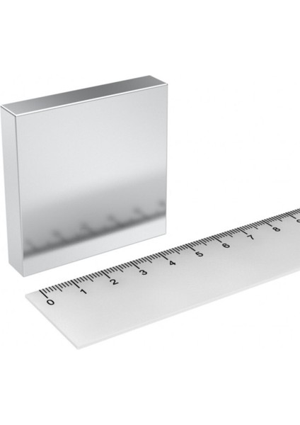 Çok Güçlü Büyük Neodyum Mıknatıs 50MM x 50MM x 10MM modelleri