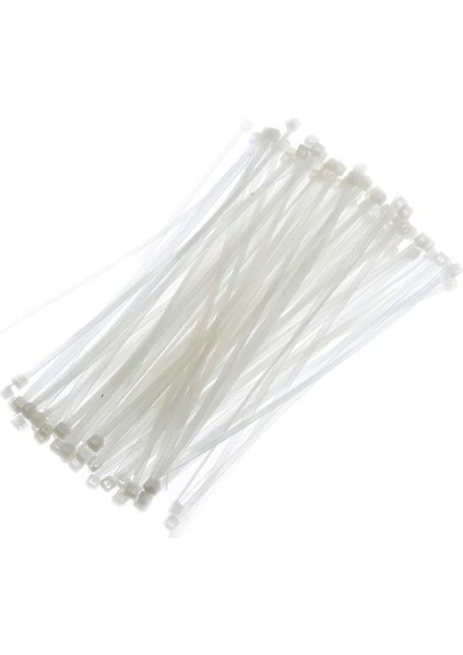 Kablo Bağı 140 x 2.5 50 Adet Beyaz