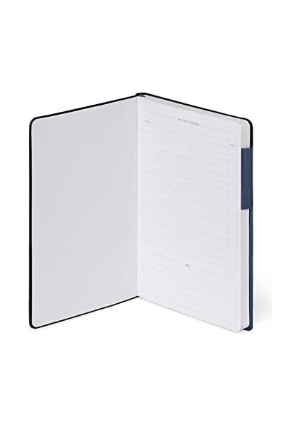 - Not Defteri, Puantiyeli, Orta, 192 Sayfa, Yumuşak Pu Kapak, Fsc® Sertifikalı Kağıt, Beyaz Kağıt 100 G/m², Çift Kitap Ayracı, Lastik Bant, 13 x 21 Cm, Renk Galaktik Mavi modelleri