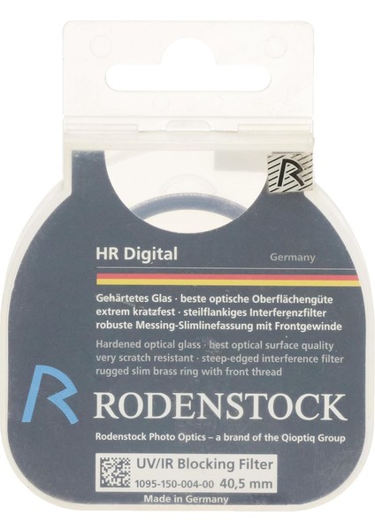 Hr Digital 40.5mm Uv/ır Blocking Filtre
