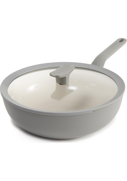Home Berghoff Leo Balance Kapaklı Wok Tava Gri