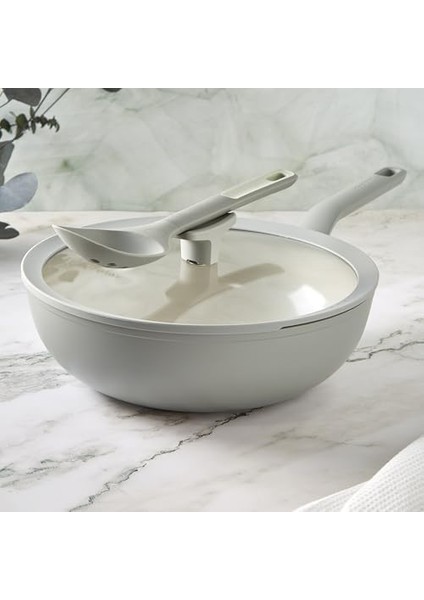 Home Berghoff Leo Balance Kapaklı Wok Tava Gri