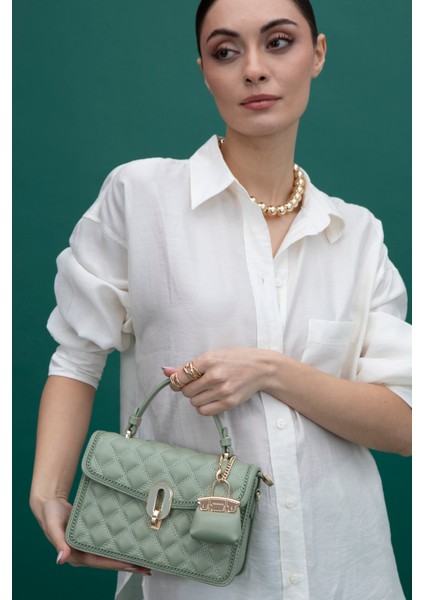 Kadın Çapraz Çanta Yeşil BYN2262 fırsatları