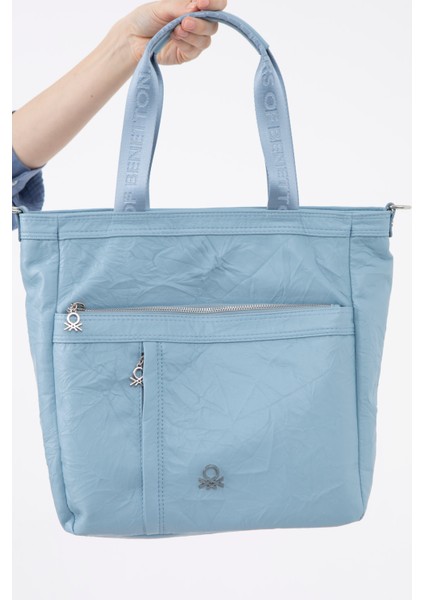 Benetton Kadın Kol Çantası Mavı BNT1473 modelleri