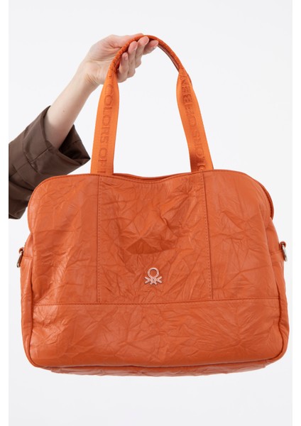 Benetton Kadın Kol Çantası Turuncu BNT1474 modelleri