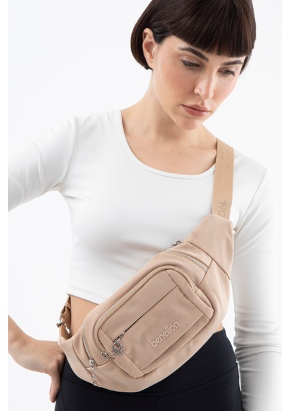 Benetton Kadın Çapraz Çanta Ten BNT1494