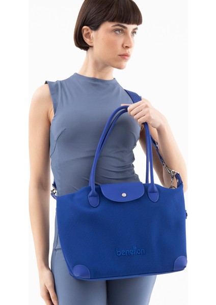 Benetton Kadın Kol Çantası Lacivert BNT1567