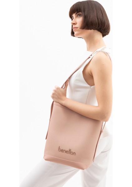 Benetton Kadın Kol Çantası Pembe BNT1528
