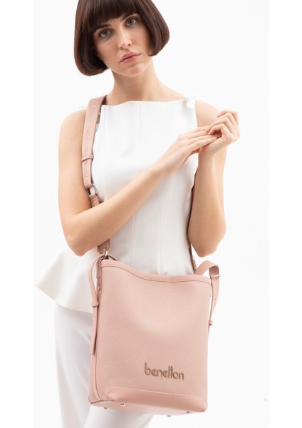 Benetton Kadın Kol Çantası Pembe BNT1528 fiyatları