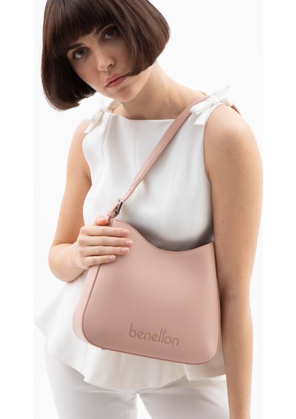 Benetton Kadın Çapraz Çanta Pembe BNT1521
